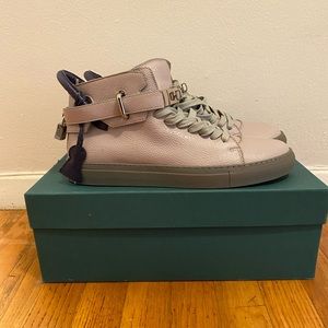 Buscemi 100% Italian leather sneakers